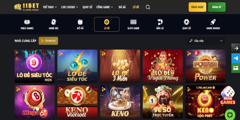 Lô đề 11bet